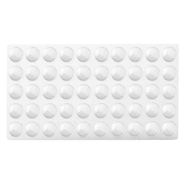 Full Size White Foam 50 Acrylic Jar Gemstone Tray Liner - Jars Diameter 1-1/8"