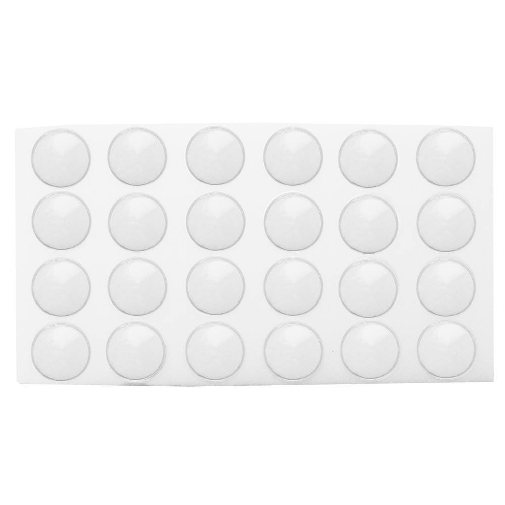 Full Size White Foam 24 Acrylic Jar Gemstone Tray Liner - Jars Diameter 1-3/4"
