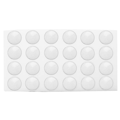Full Size White Foam 24 Acrylic Jar Gemstone Tray Liner - Jars Diameter 1-3/4"