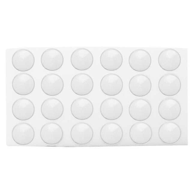 Full Size White Foam 24 Acrylic Jar Gemstone Tray Liner - Jars Diameter 1-3/4"