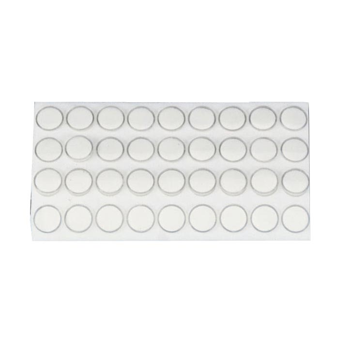 Full Size White Foam 36 Acrylic Jar Gemstone Tray Liner - Jars Diameter 1-3/8"