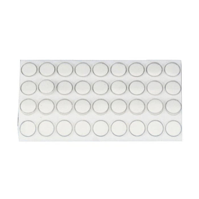 Full Size White Foam 36 Acrylic Jar Gemstone Tray Liner - Jars Diameter 1-3/8"