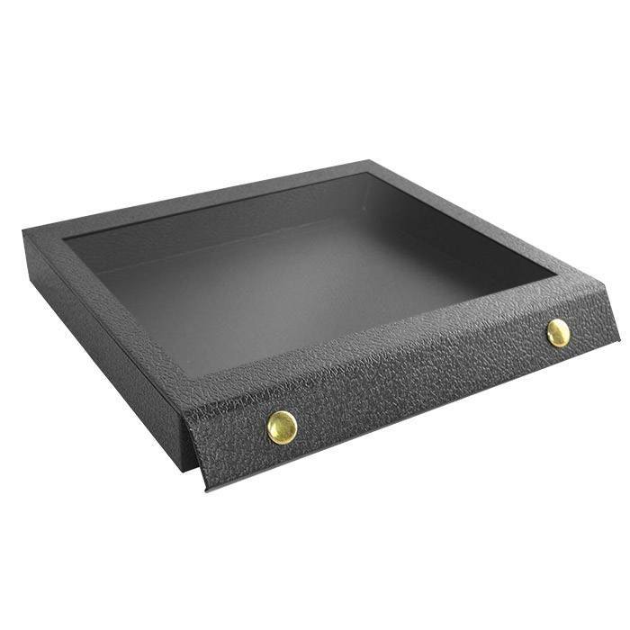 Jewelry Tray with Clear View Snap Lid-Half Size