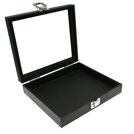Jewelry Tray with Glass Lid-Half Size