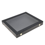 Jewelry Tray with Clear View Snap Lid-Half Size