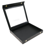 Jewelry Tray with Clear View Snap Lid-Half Size