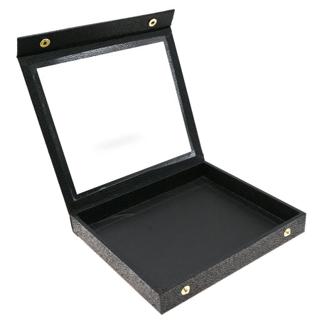 Jewelry Tray with Clear View Snap Lid-Half Size