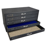 Black 5 Tray Jewelry Storage Organizer 