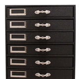 Black 10 Drawer Jewelry Tray Liner / Insert Storage Organizer
