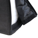 Black Water Resistant Jewelry Tray Carrying Case, Holds 12 1" Trays