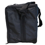 Deluxe Black Canvas Jewelry Tray Carrying Case, Holds 10 1" Trays