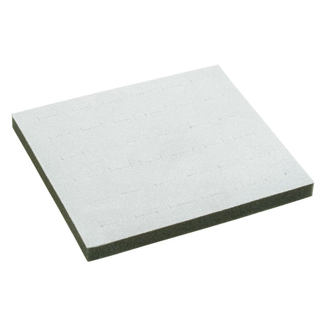 White Half Size 36 Slot Jewelry Ring Tray Liner Insert 
