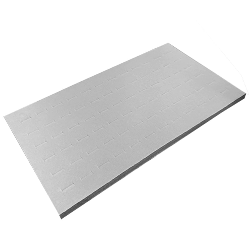 Grey Foam 72 Slot Jewelry Ring Tray Liner Insert