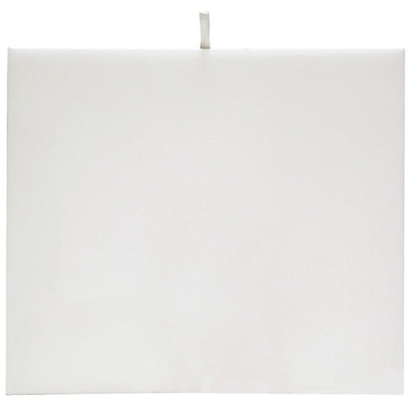 White Leatherette Half Size Jewelry Tray Liner Padded Insert