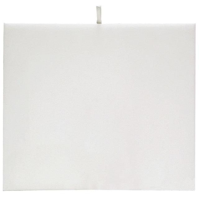 White Leatherette Half Size Jewelry Tray Liner Padded Insert