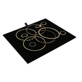 Black Velvet Medium Size Jewelry Tray Liner Padded Insert, 9" x 6"