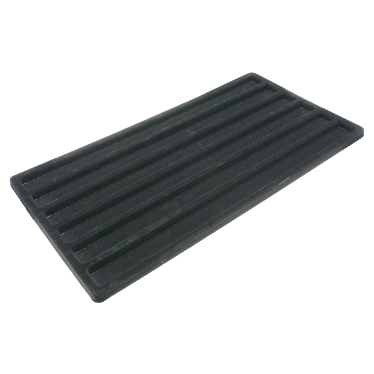 6-Compartment Black Flocked Jewelry Tray Liner - Full Size