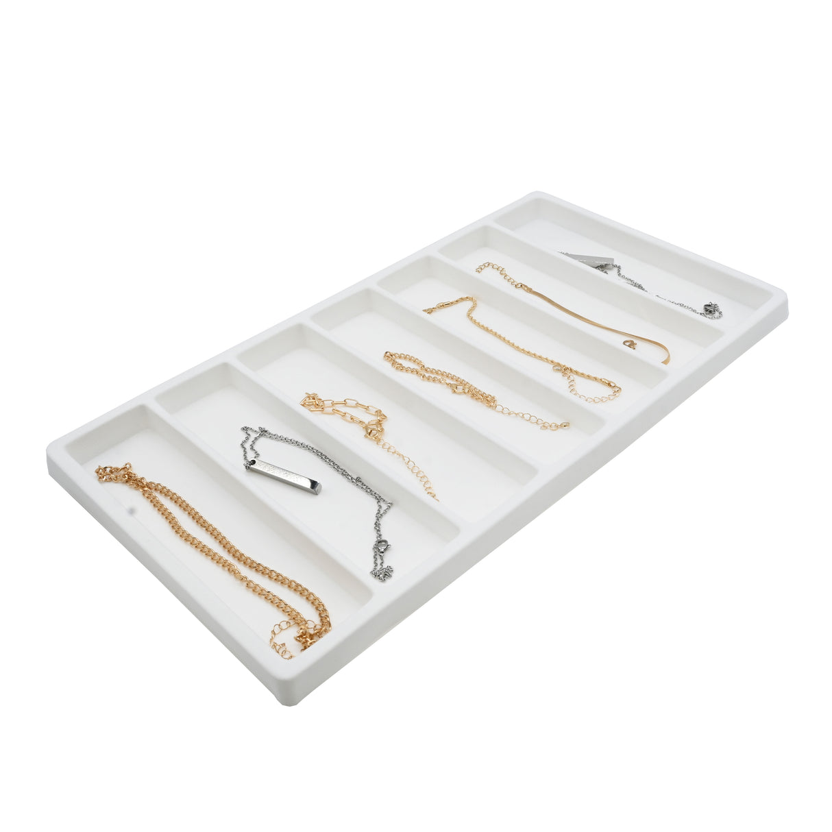 Tray Liner-07 Compartment-Full Size White