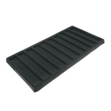 10-Compartment Black Flocked Jewelry Tray Liner - Full Size