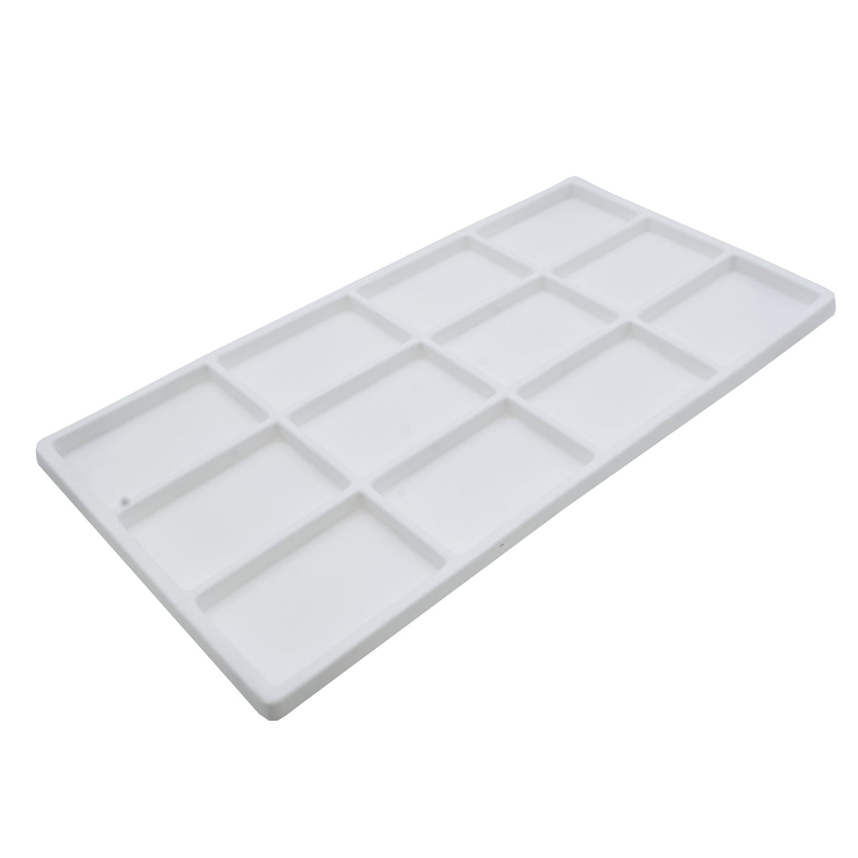 Flocked Plastic Jewelry Tray Insert-12 Compartment
