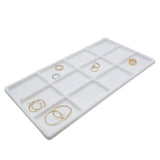 Flocked Plastic Jewelry Tray Insert-12 Compartment