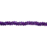 Amethyst 4mm Round Beads - Natural Purple Gemstone