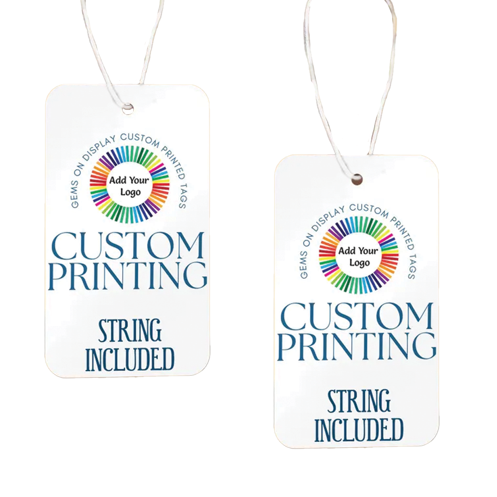 Rectangle Hang-tag with Rounded Corners 2"x3.5"