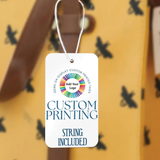 Rectangle Hang-tag with Rounded Corners 2"x3.5"