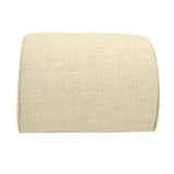 Medium Tan Linen Half Moon Jewelry Bracelet / Watch Display