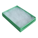 Teal Paper Cotton Filled Jewelry Gift Packaging Boxes #53