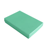 Teal Paper Cotton Filled Jewelry Gift Packaging Boxes #53