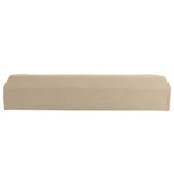 Beige Faux Suede Jewelry Ring Display Tray, Holds 18 Rings