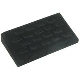 Black Velvet 18 Slot Jewelry Ring Display Tray