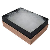 Textured Rose Gold Cotton Filled Jewelry Gift Boxes #32