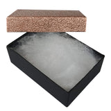 Textured Rose Gold Cotton Filled Jewelry Gift Boxes #32