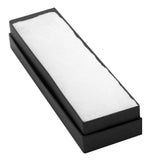 Matte Black Paper Cotton Filled Jewelry Bracelet / Watch Gift Boxes #82