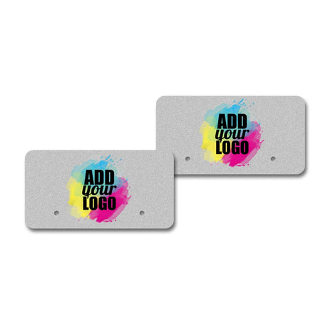 Matte Grey Earring Card 1-9/16" x 15/16"