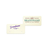 Shimmer White Gold Earring Card 1-9/16" x 15/16"