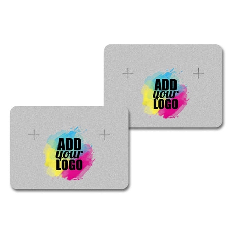 Matte Grey Earring Card 1-3/4" x 2-1/2"