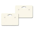  Ivory Earring Card With Keyhole 1-3/4" x 2-1/2"