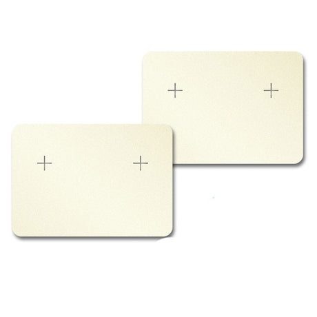 Shimmer White Gold Earring Card 1-3/4" x 2-1/2"