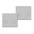 Matte Grey Earring Card 2-1/8" x 1-7/8"