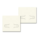 Ivory Earring Card 2-1/8" x 1-7/8"