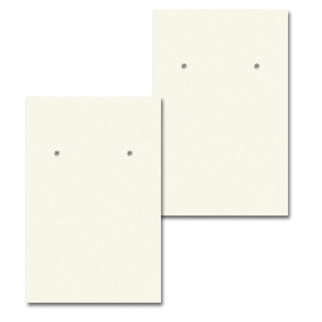 Ivory Earring Card 2" x 3"