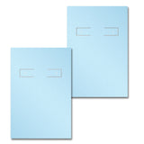 Shimmer Blue Hoop Earring Card 2" x 3"