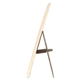 Beige Faux Suede Jewelry Necklace Easel, 8-7/8" Tall