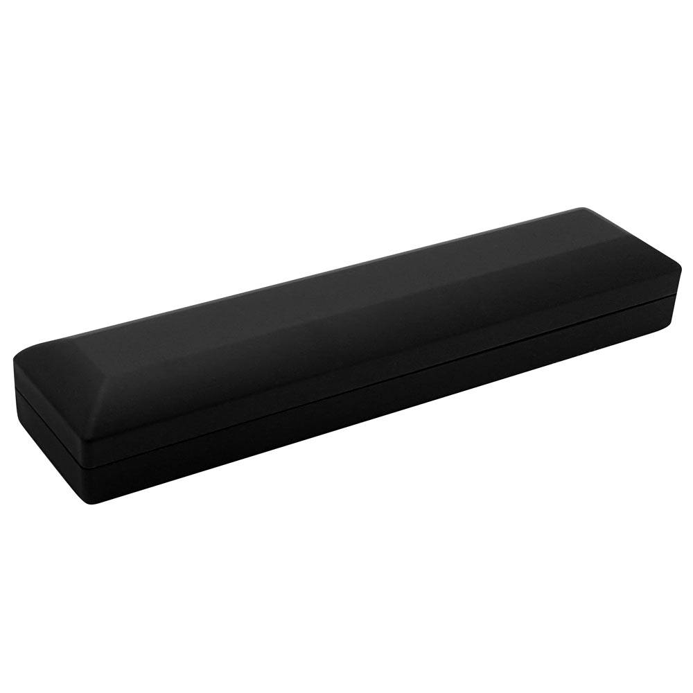 Black Soft Touch Lighted Bracelet Box