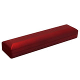 Red Soft Touch Lighted Bracelet Box