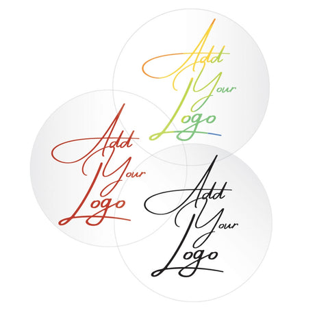 Ultra Clear Custom Printed Stickers / Labels 2" x 2"
