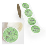 This label image depicts a roll label configuration. These labels are available in a roll and sheet.